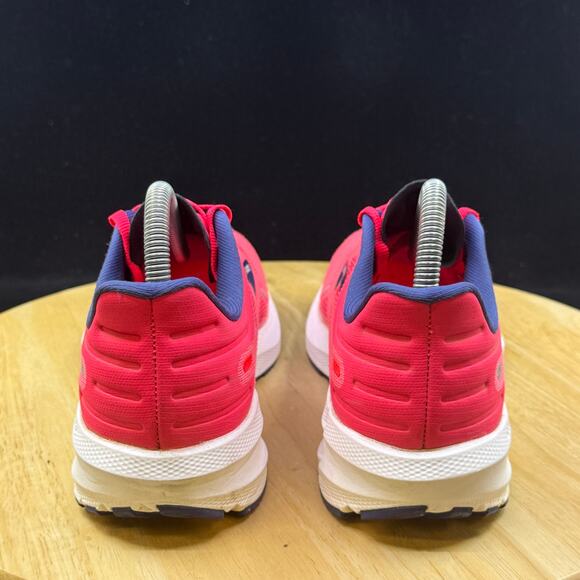 Brooks Launch 9 1203731B604 Women's Shoes Size 7 Pink Navy Low Top Sneaker - Picture 6 of 10